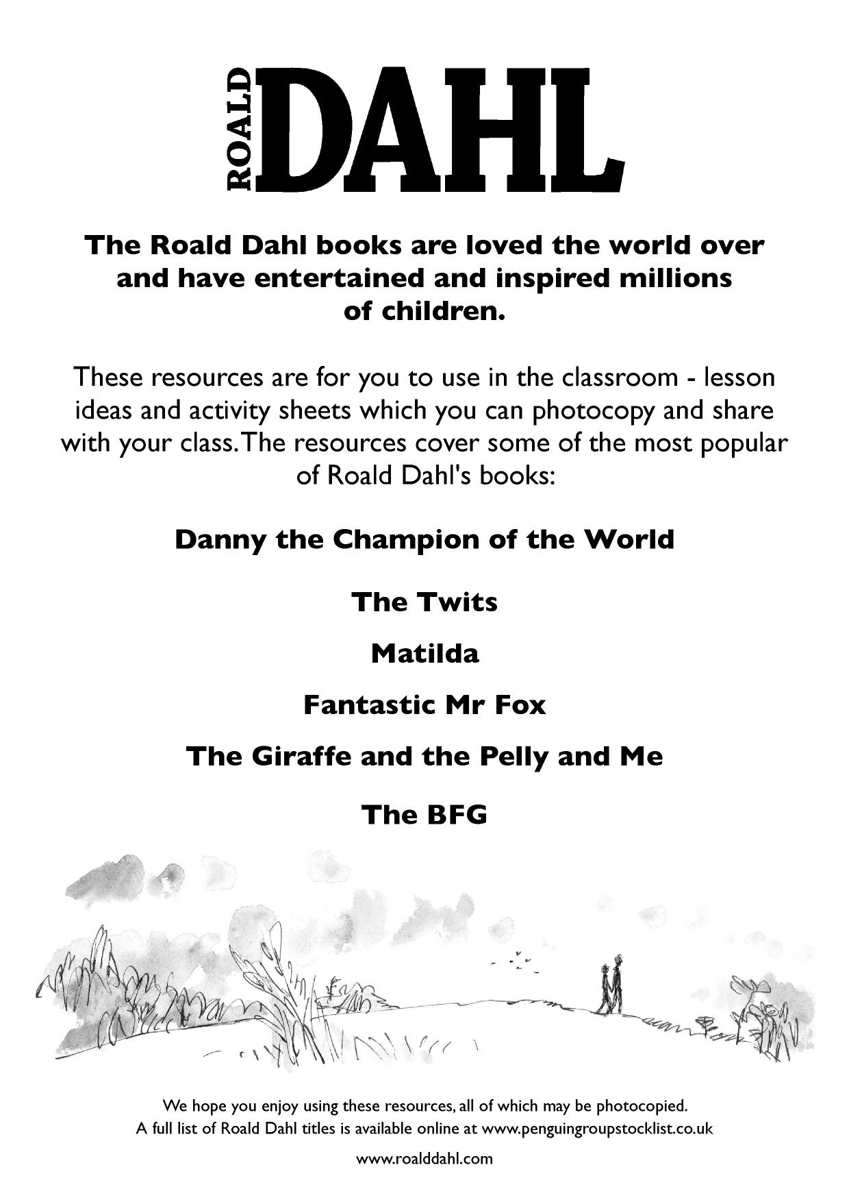 Dip In The Pool Roald Dahl Pdf Download